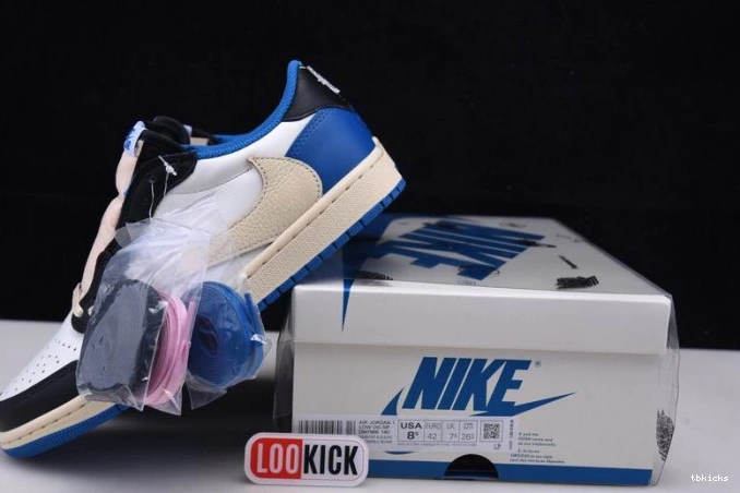 Rep TB x 1 Retro Air x Design Travis DM7866-140 Jordan Scott Fragment Low 0626